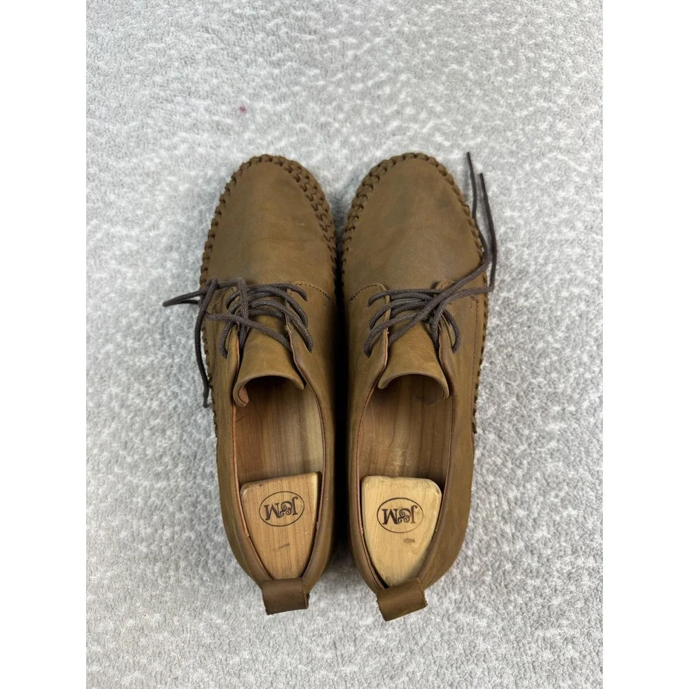 Rodd & Gunn Shoes Mens‎ Size 10 Brown Leather Hamilton Huarache Moccasin Casual